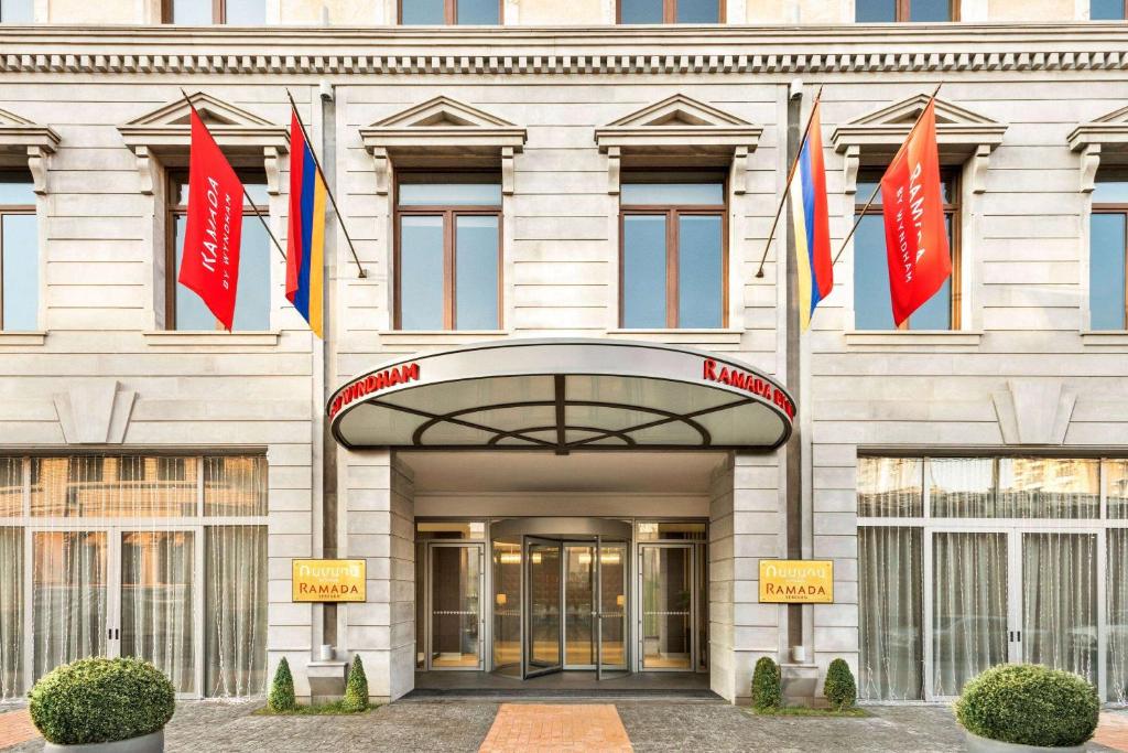 Book Ramada Hotel & Suites by Wyndham Yerevan — a non-smoking hotel 492 feet from Republic Square. Restaurant, bar, continental & buffet breakfast, business center, room service & free WiFi. Steps from the Opera Theater, History Museum & Blue Mosque.